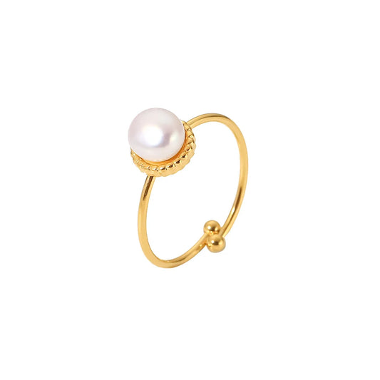 Stella Ring - Freshwater Pearl