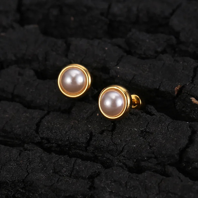 Alani Earrings -  Freshwater Pearls