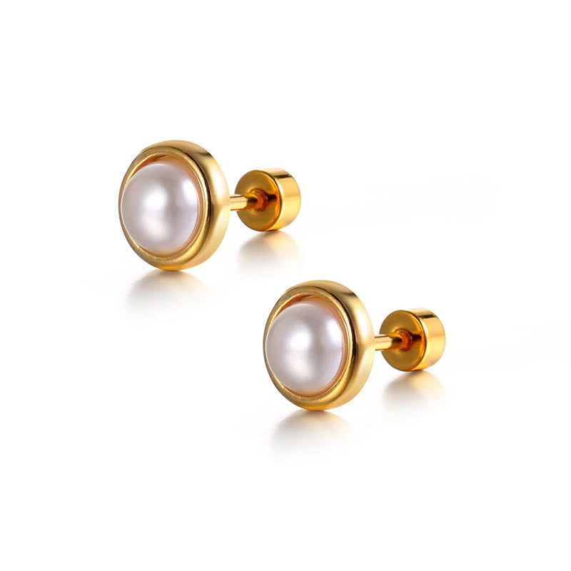 Alani Earrings -  Freshwater Pearls