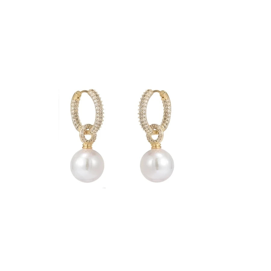 Amelia Earrings - Freshwater Pearls